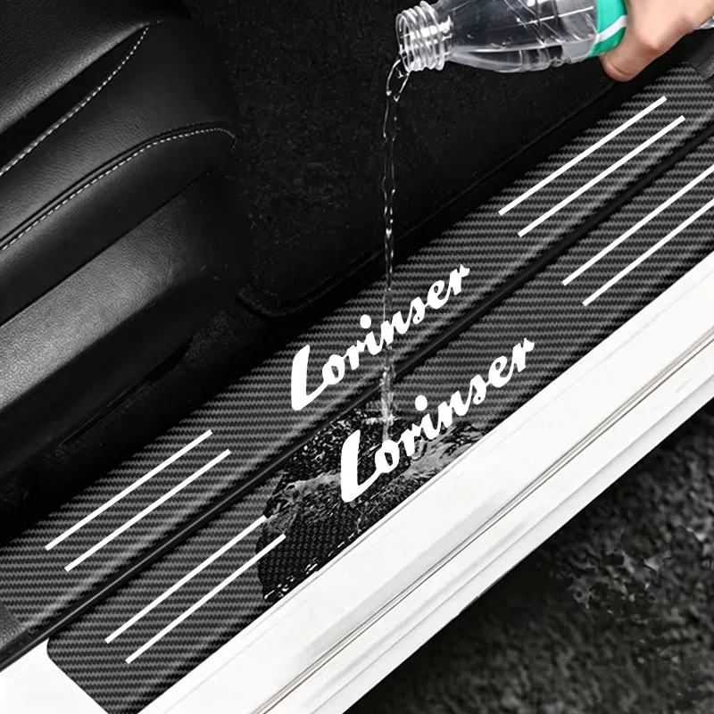 Накладки на пороги под карбон для Lorinser Mercedes Benz LS560MX LX MAYBACH MS500L VS W204 W210 W211 W205, автомобильные аксессуары
