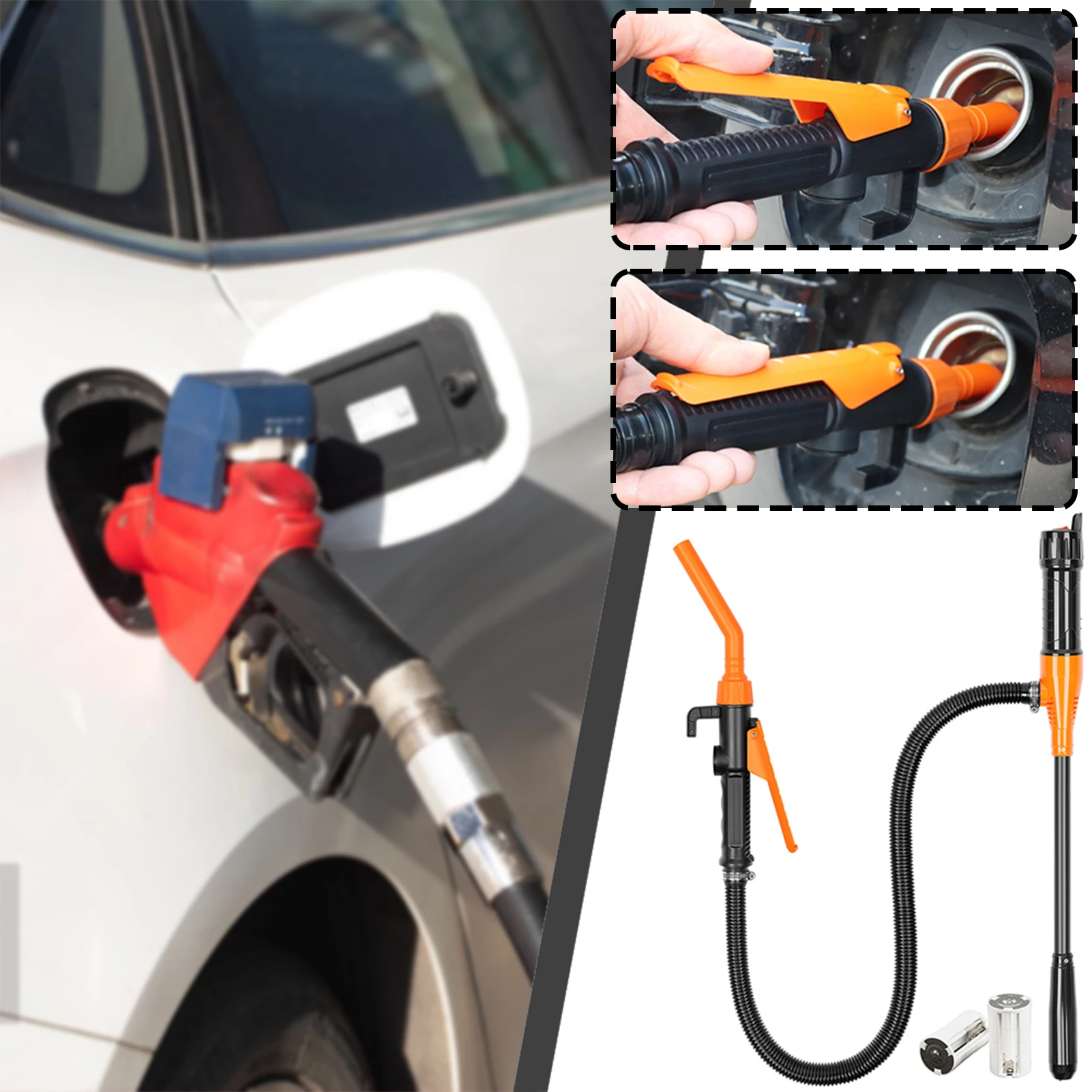 

Портативный аккумуляторный насос, герметичный, легкий ручной топливный насос для переноса воды