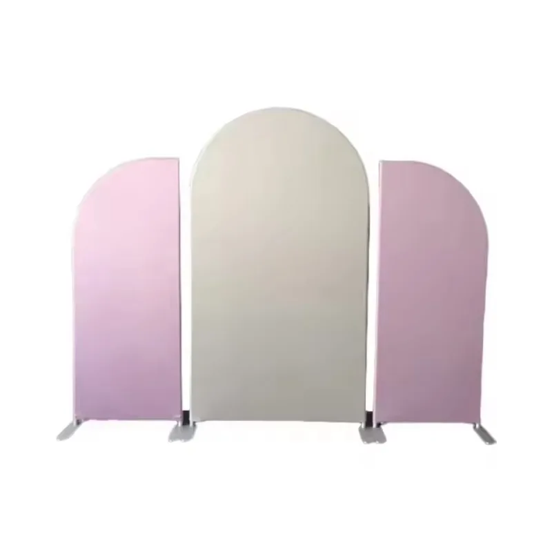 Foldable Party Theme Aluminum Frame Wedding Supplies Party Arch Background Rack