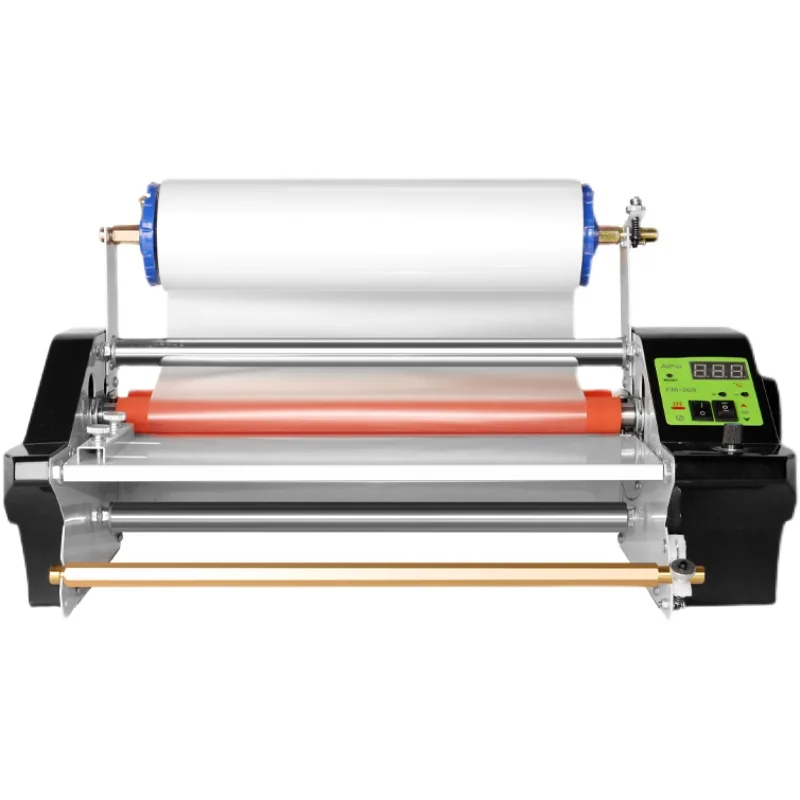 FM360 Electric Plastic Film Machine 220v Automatic Double-Sided Hot And Cold Laminating Self-Adhesive Laminating Machine