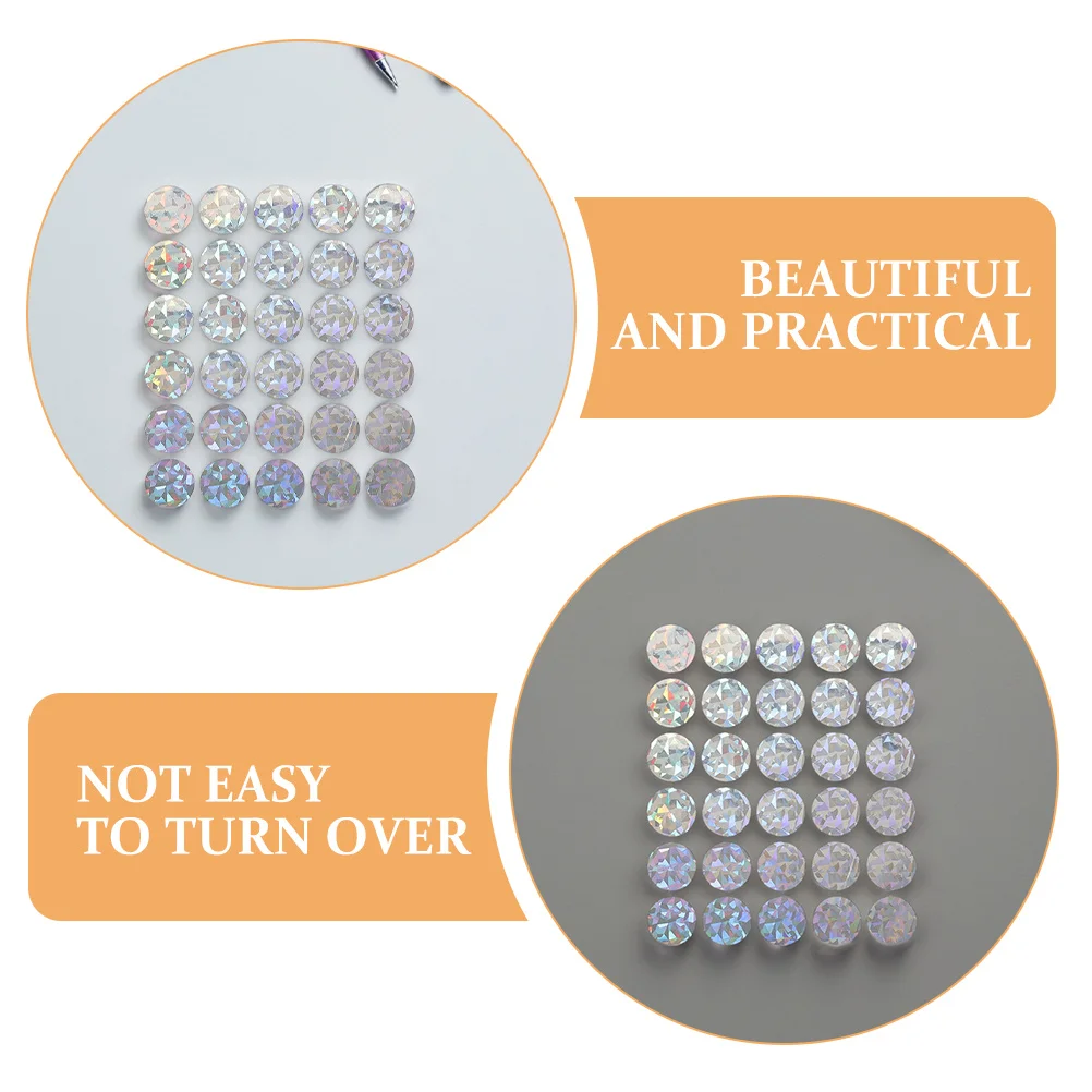 10 Hojas de Etiquetas Redondas para Rascar, Autoadhesivas, para Programas de Premios y Recompensas, Etiquetas para Rascar