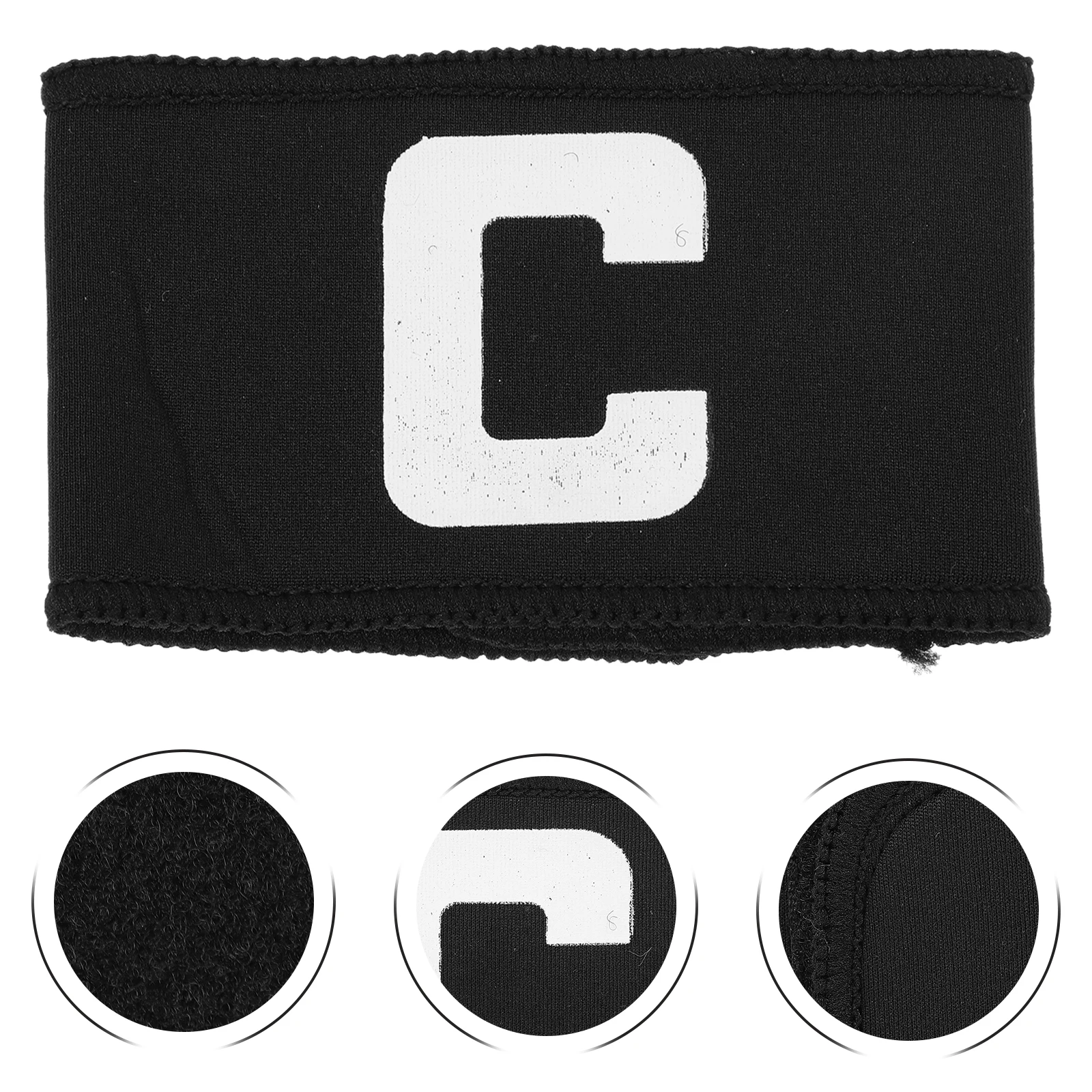 

3pcs Football Captain Armbands Adjustable Elastic Team Leader Bands For Soccer Rugby Basketball Sports C-Mark Arm Band