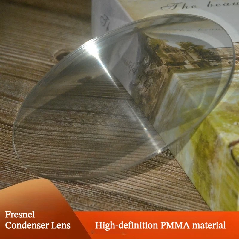 Negative Focal Length Fresnel Lens, Wide Angle LED Ring Shrink Mirror for Slimming Face & Expanding Field of View