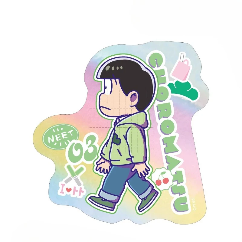 Game Ichimatsu Karamatsu Todomatsu Choromatsu Jyushimatsu Keychain Doll Anime Acrylic Keyring Pendant for Gift