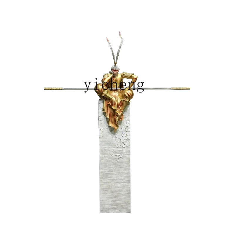 L7-15 office decoration ornament high-end creative large-scale floor-to-ceiling Qitian Dasheng Chinese living room decoration