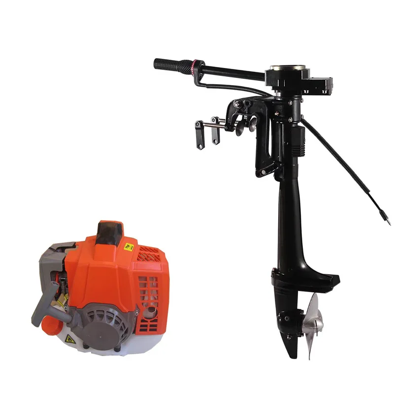 

Outboard Propulsion Lawn Mower Modified Bracket Four-stroke Rubber Fishing Boat Kayak Hanging Machine
