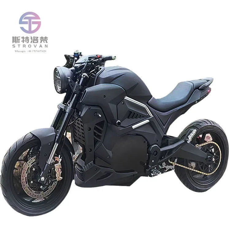 Devil Mid Mounted Chain Motor Motorcycle 10000w Adult 72V Large Racing Street Bike Electric Motorcycle