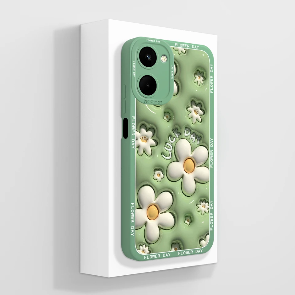 For OPPO Realme 10 10 Pro 10 Pro Plus Cases Beautiful Flower Girl Camera Protection Durable Shockproof Cover For realme 10 Coque