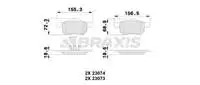 Store code: AA0077 for brake pad S60 01 S80 98 06 V70 I 97 XC70 00 I 97 XC70 00