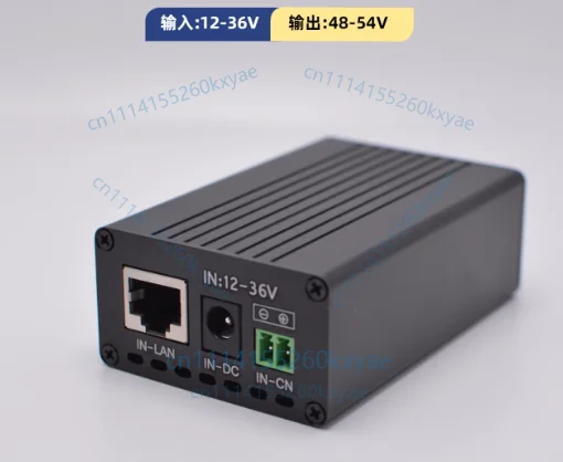 12v24v36v to 48v54v to monitor ap power supply adjustable 100mbps/1000mbps