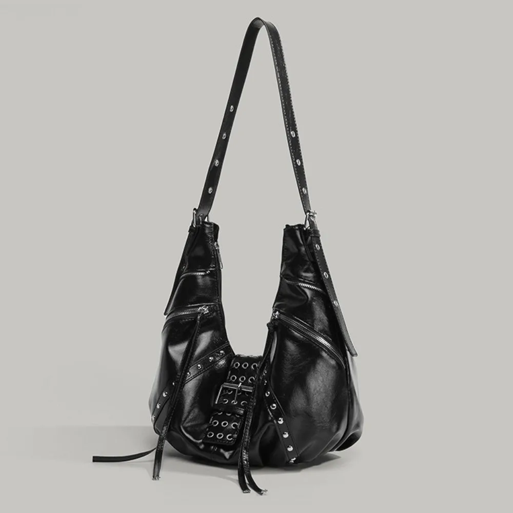 

2025 new croissant bag Spice girl fan car bag niche lazy simple fashion niche retro sweet cool