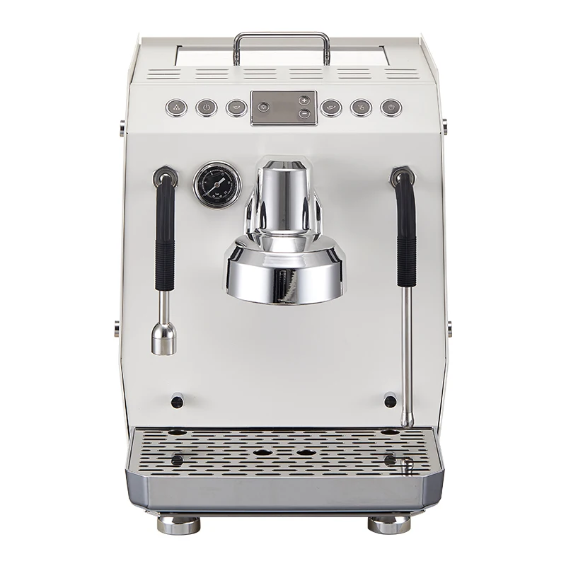 

Коммерческая кофеварка из нержавеющей стали на заказ, 220 В, 9 бар, электрическая кофемашина с двойным бойлером, экстракционная кофемашина для молочной пены для дома