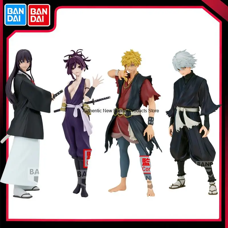 Bandai Banpresto Genuine DXF Hells Paradise Yuzuriha Gabimaru Toma Aza Chobei Figure Collection Figurine Toys Model Doll Gift