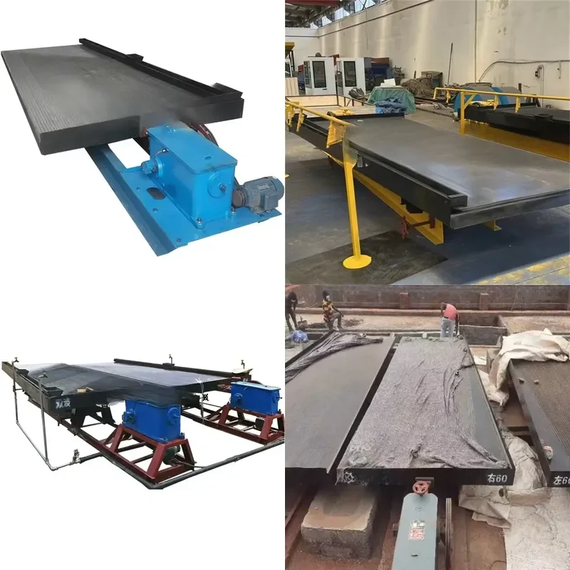 for Gemini Gold Concentrating Shaker Table Mining Equipment with Core Bearing Assembly Construction Industry Mineral