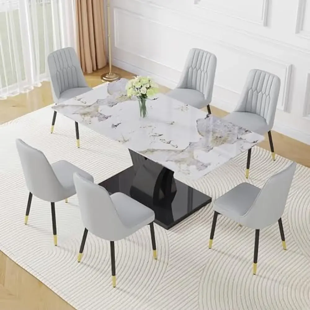 Modern Marble Dining Table Set 67