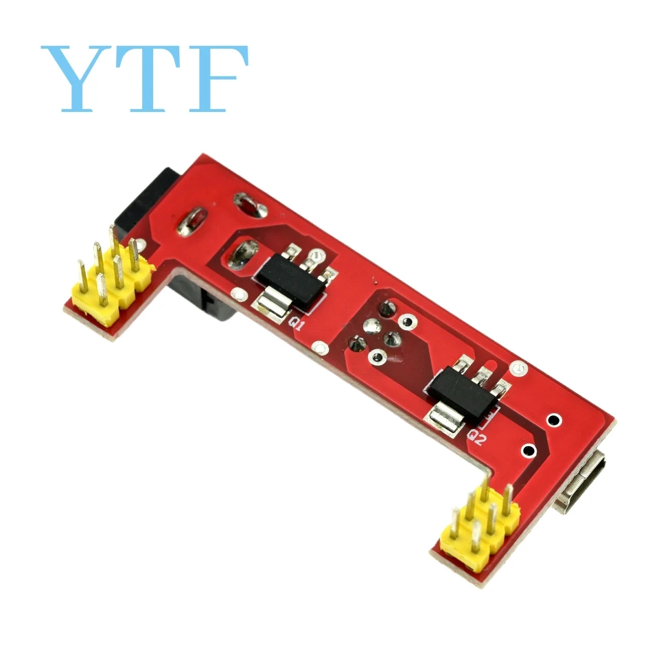 Breadboard Special Power Module 2-way 5V/3.3V Red (excluding Breadboard)