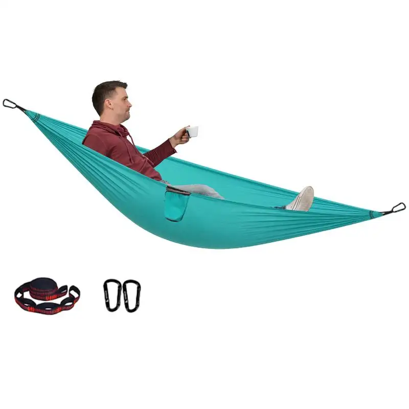

Two Person Portable Outdoor Camping Hammock With Hanging Straps Lightweight Outdoor Camping Hiking Garden Hammock