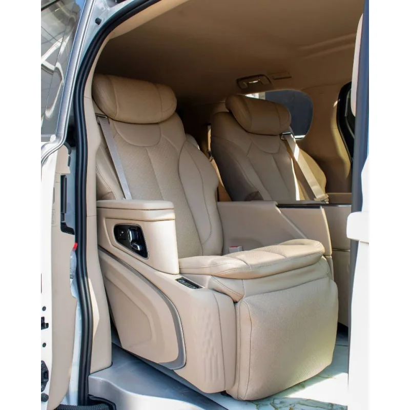 

Fits Sienna, Luxury Rear Seats with Electric Sliding & Reclining Function, Hot Sale for VIP Vans