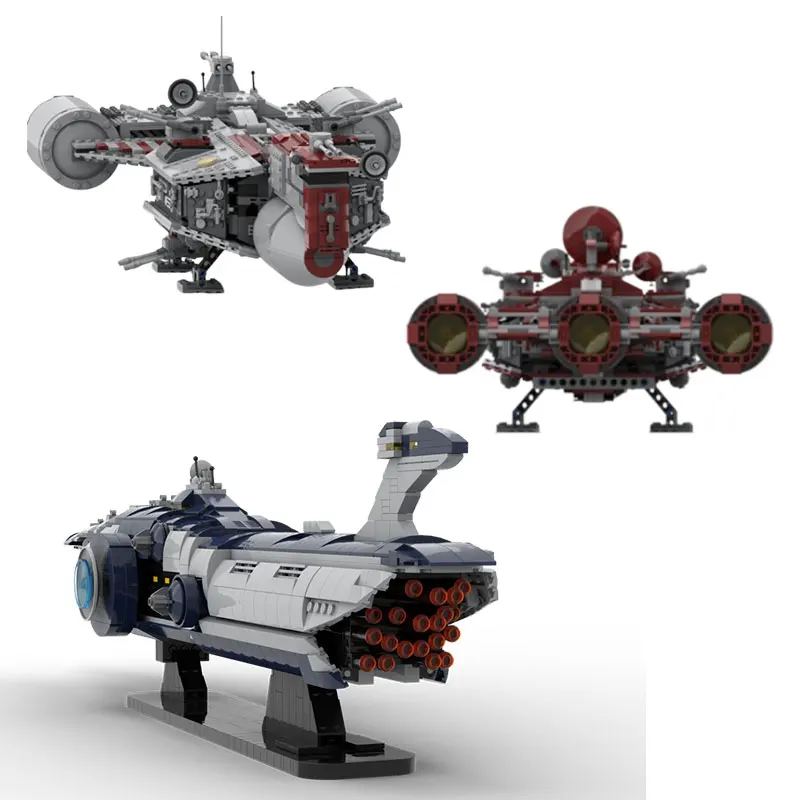 

MOC-143235 146115 Game Model 79755 Transport Ship Small Particle Assembly Building Block Toy