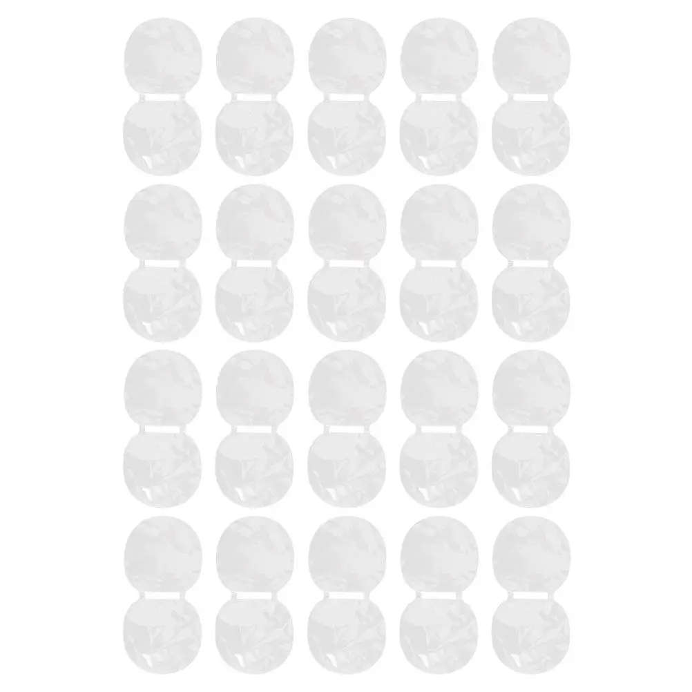 

20Pcs Table Tennis Paddle Protector Film Double Sided Adhesive Transparent Cover Scratch Resistant Wear Resistant Paddle Surface