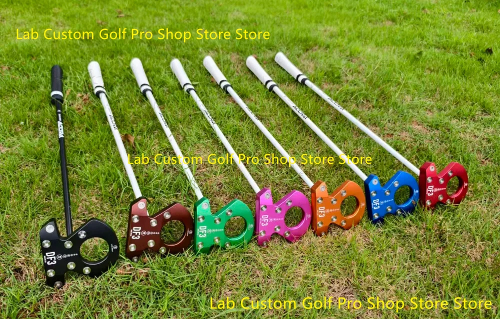 

DF3 Golf Putter balance Zero torque putter Right hand 33~36 inches With ACCRA Graphite Shaft black/white Press Pistol 2° grip