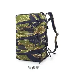 Mochila táctica compacta estilo SS con bolsa médica de asalto