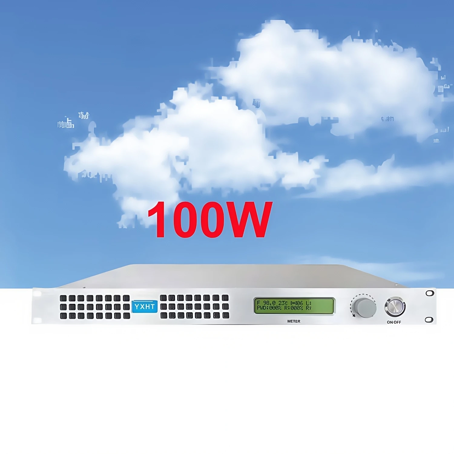 

100W Wireless Fm Transmisor for Church Radio Broadcast Transmitter