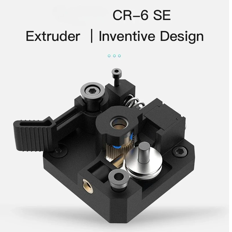 forCREALITY 3D Black High Quality Filament Defect Sensor Extruder Kit For CR-6 SE / CR-6 SE Max  3D Printer parts