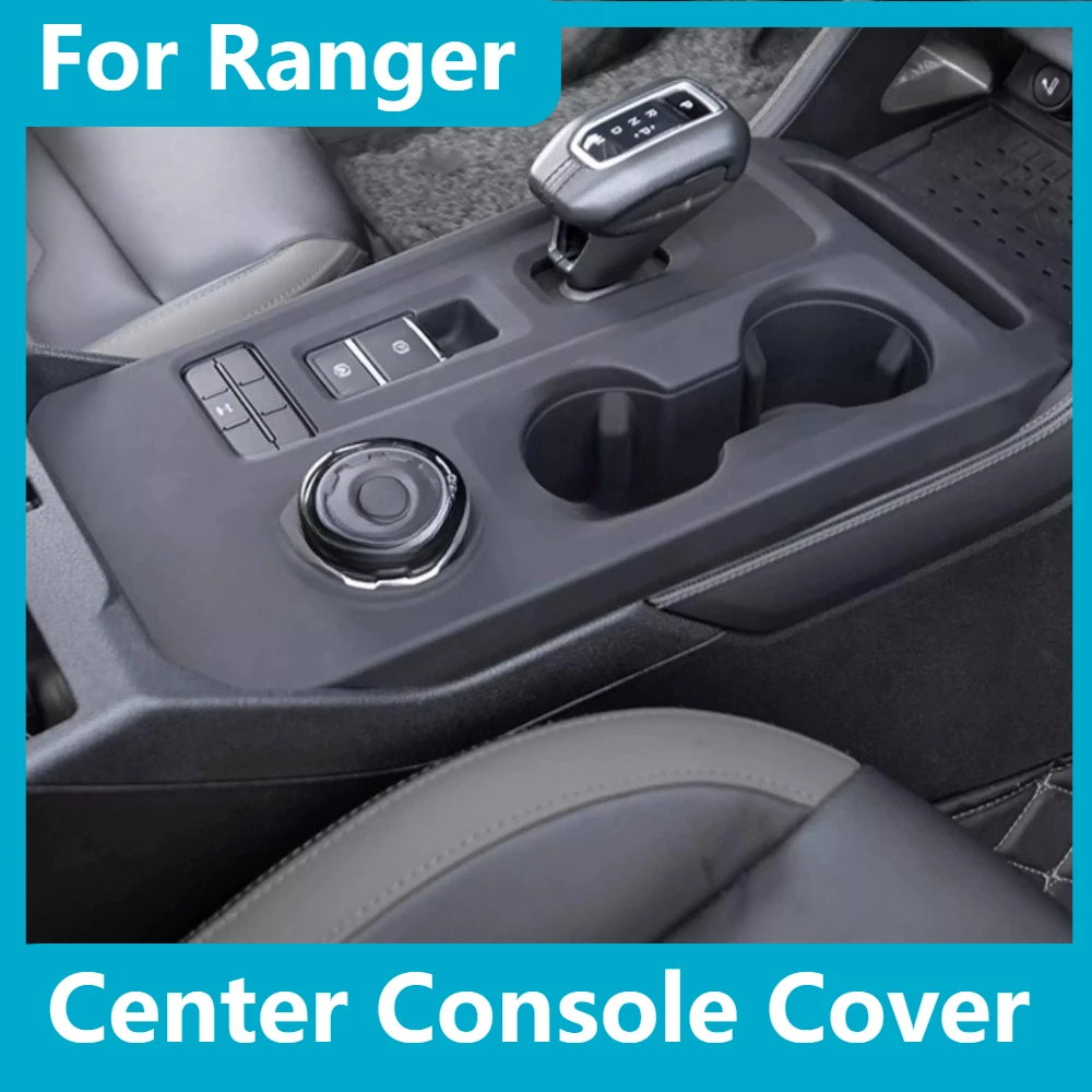 For Ranger Full Wrap Silicone Center Console Pad Gear Shift Mat Door Handle Storage Tray Car Interior Modified Accessories