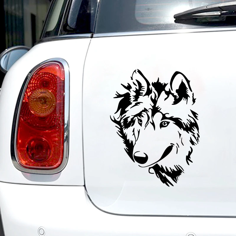 Y519# Car Sticker Wolf Waterproof Vinyl Decal Car Accessories Pegatinas Para Coche DIY Car Styling