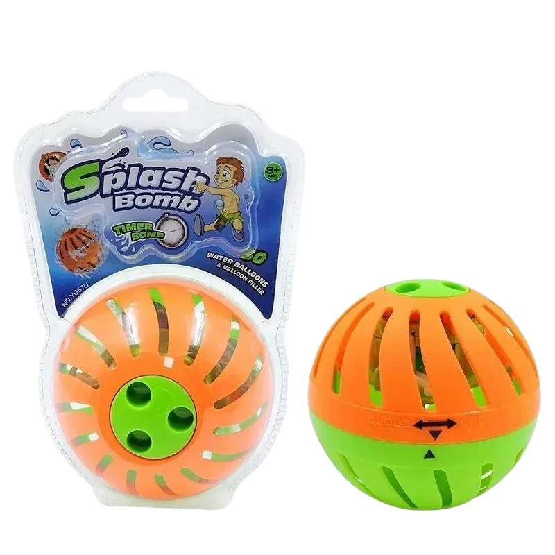 

Slow Soak Timer Water Bombs 50 Pack Soft Splash Balloons for Kids Pool Party Outdoor Water Games