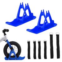 Snow Cycling Sleds Snow Sledge Ski Board Funny Snow Sledge Board Sturdy Kids Scooter Snow Sledge Portable Cycling Snowboard For