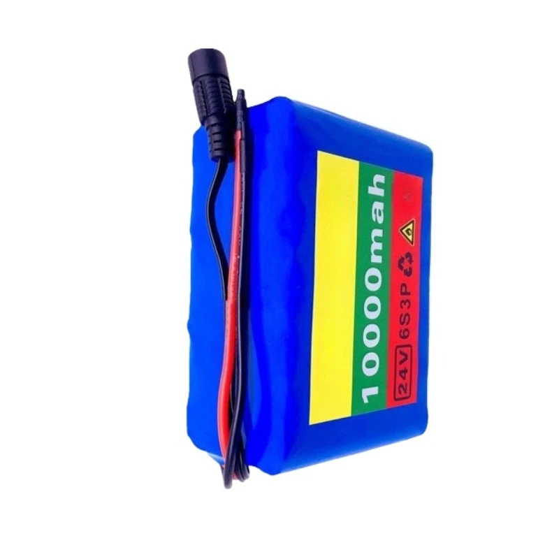 18650 6S3P 24V 10Ah بطارية دراجة كهربائية