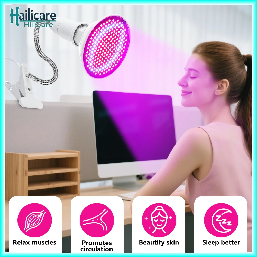 

LED Photon Beauty Light Red and Blue Light Beauty Instrument Facial Freckle Removal Acne Whitening Relief Pain for Whole Body