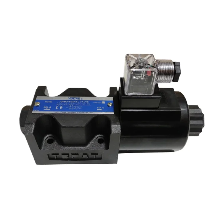 Electromagnetic reversing hydraulic valve