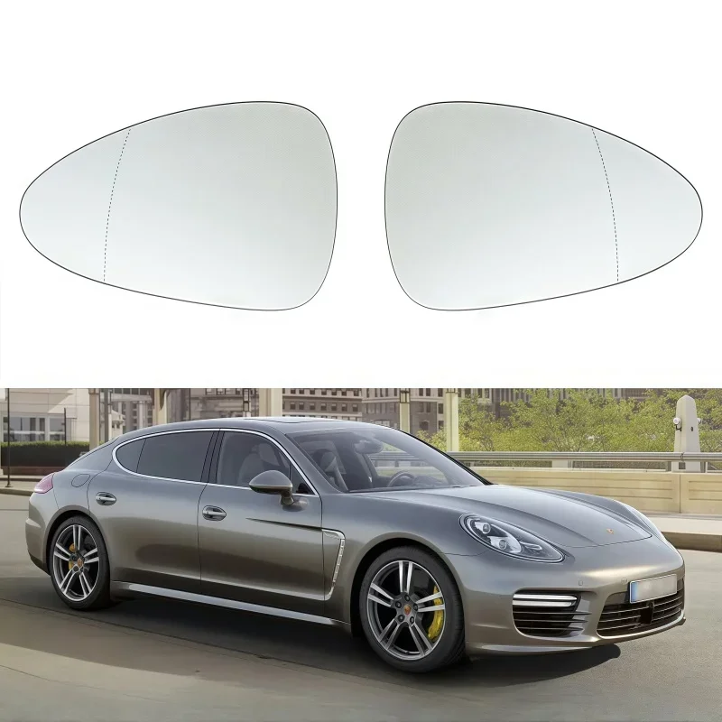 Untuk PORSCHE PANAMERA 970 (2010 -2016 ) OEM:97073103505 / 97073103809 Kaca spion mobil berkualitas tinggi dengan sudut pandang lebar dan pemanas L/R