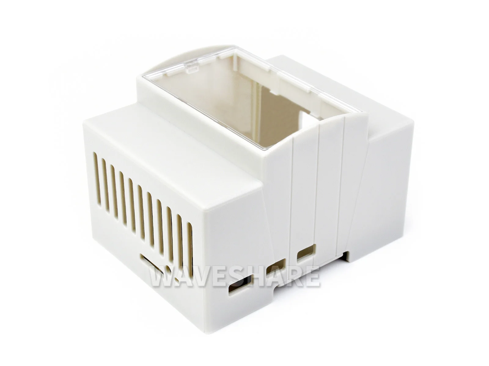 DIN rail ABS Case for Raspberry Pi 5, large inner space, injection moduling