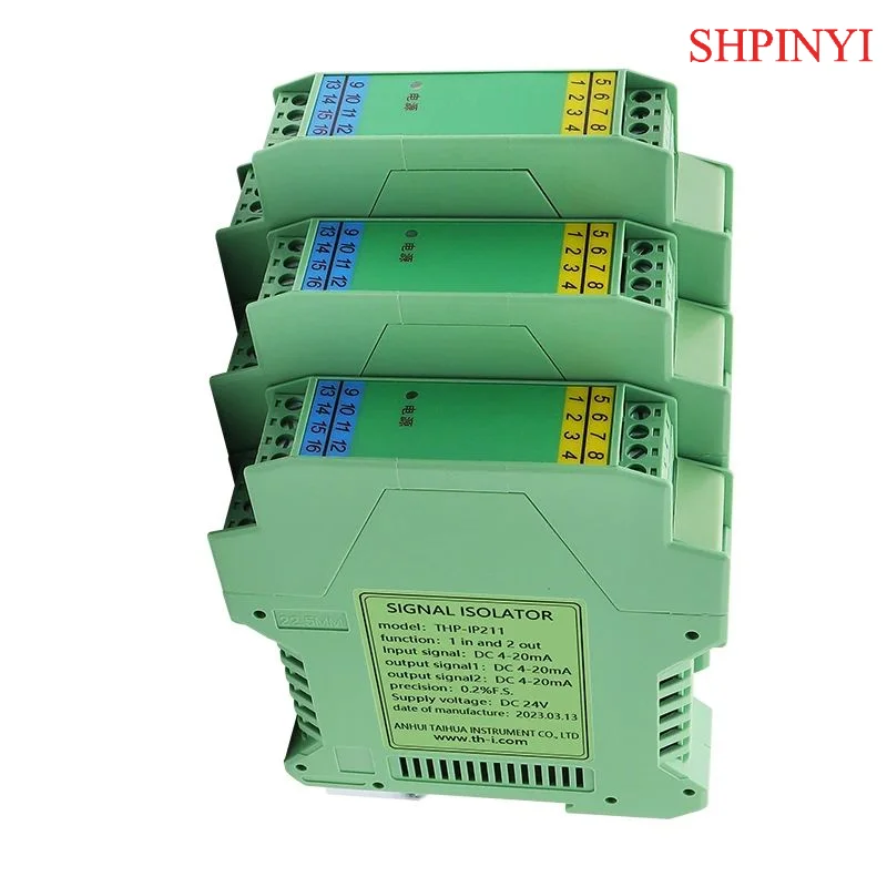 THP-IP Versatile Current/Voltage Input Signal Isolation Splitter - Adaptable to Different Industrial Control Systems