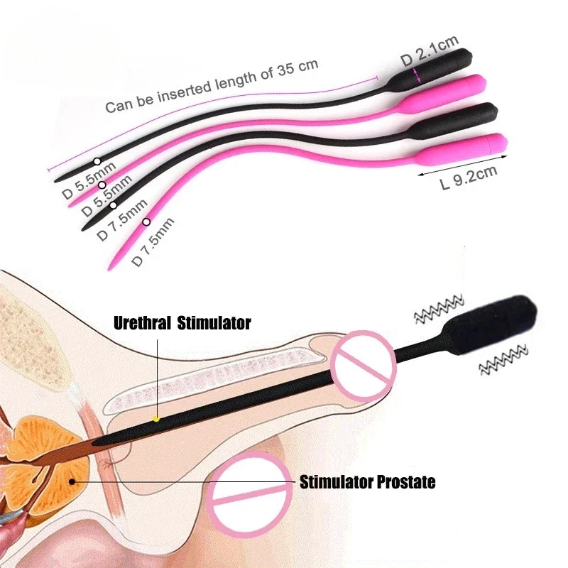 قوي تهتز جوفاء لعبة استثارة القضيب القسطرة مجرى البول السبر قضيب الحصان العين تحفيز الكبار الجنس لعب للرجال مثلي الجنس Bdsm إدراج