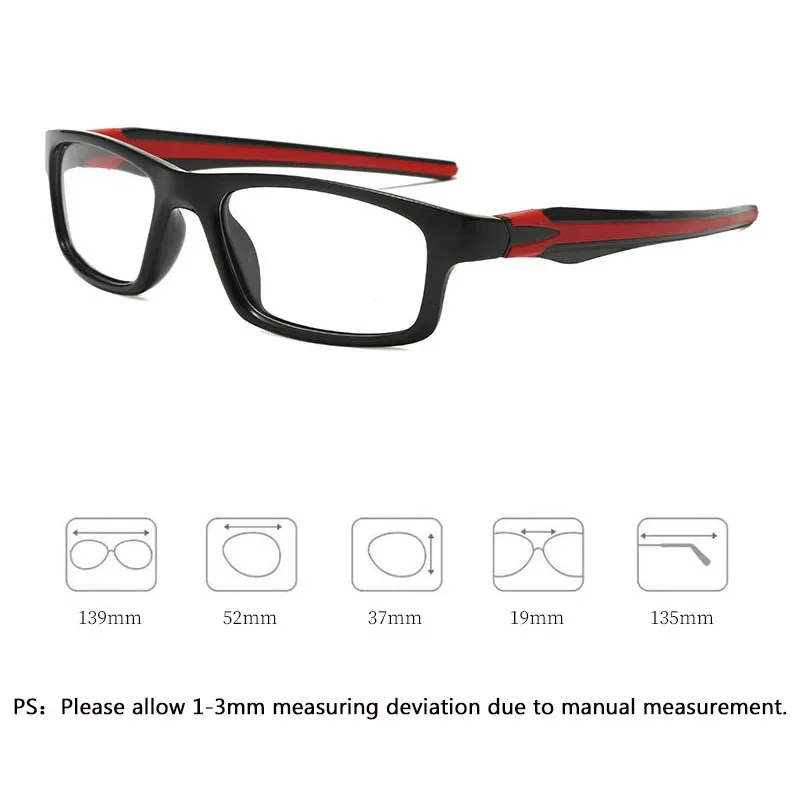 KSVEREN Classic Sport Blue Light Blocking Reading Glasses For Men Optical Prescription Glasses Eyeglass Frame Presbyopia Mirror