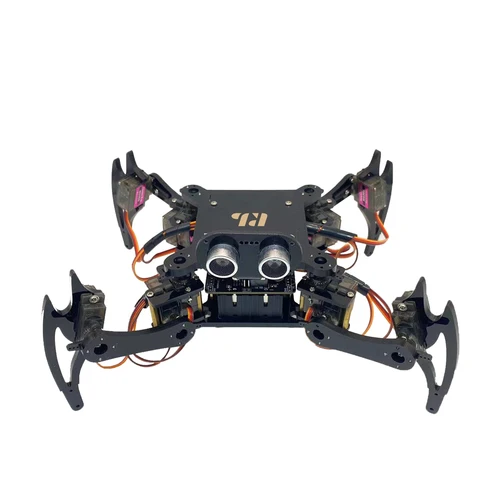 QuadBot-TAD プログラミングロボット 四足バイオニックスパイダー Arduino DIY 組み込み初心者学習 STEAM 教育 3DOF
