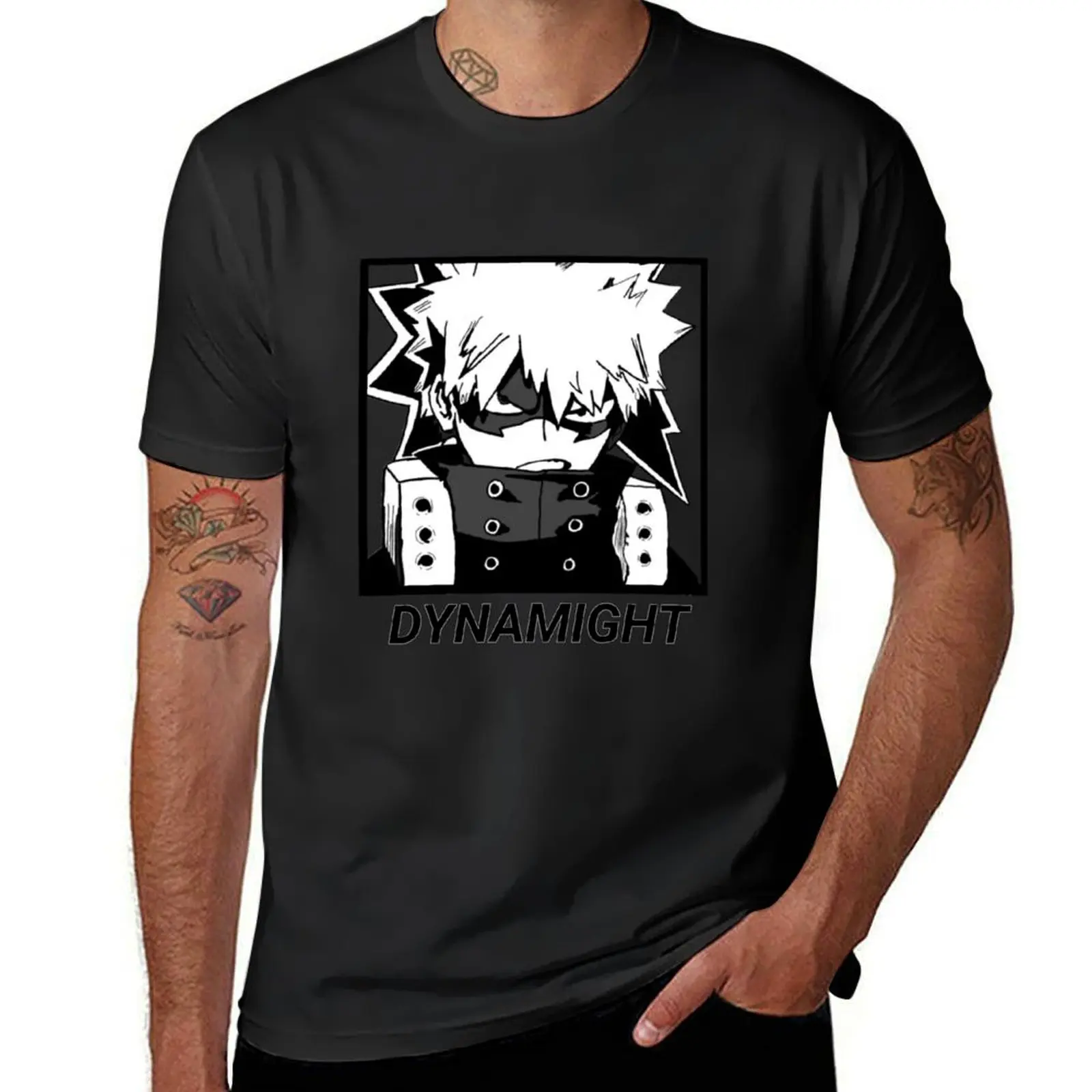 

Bakugou katsuki T-Shirt new gifts and t-shirts plus size clothes Anime t-shirt mens fashion