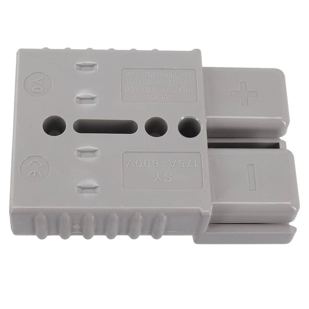 2pc FORAnderson Style CABLE BATTERY POWER CONNECTOR 175 AMP GRAY/RED Household Electric Equipment Accessories 2pc