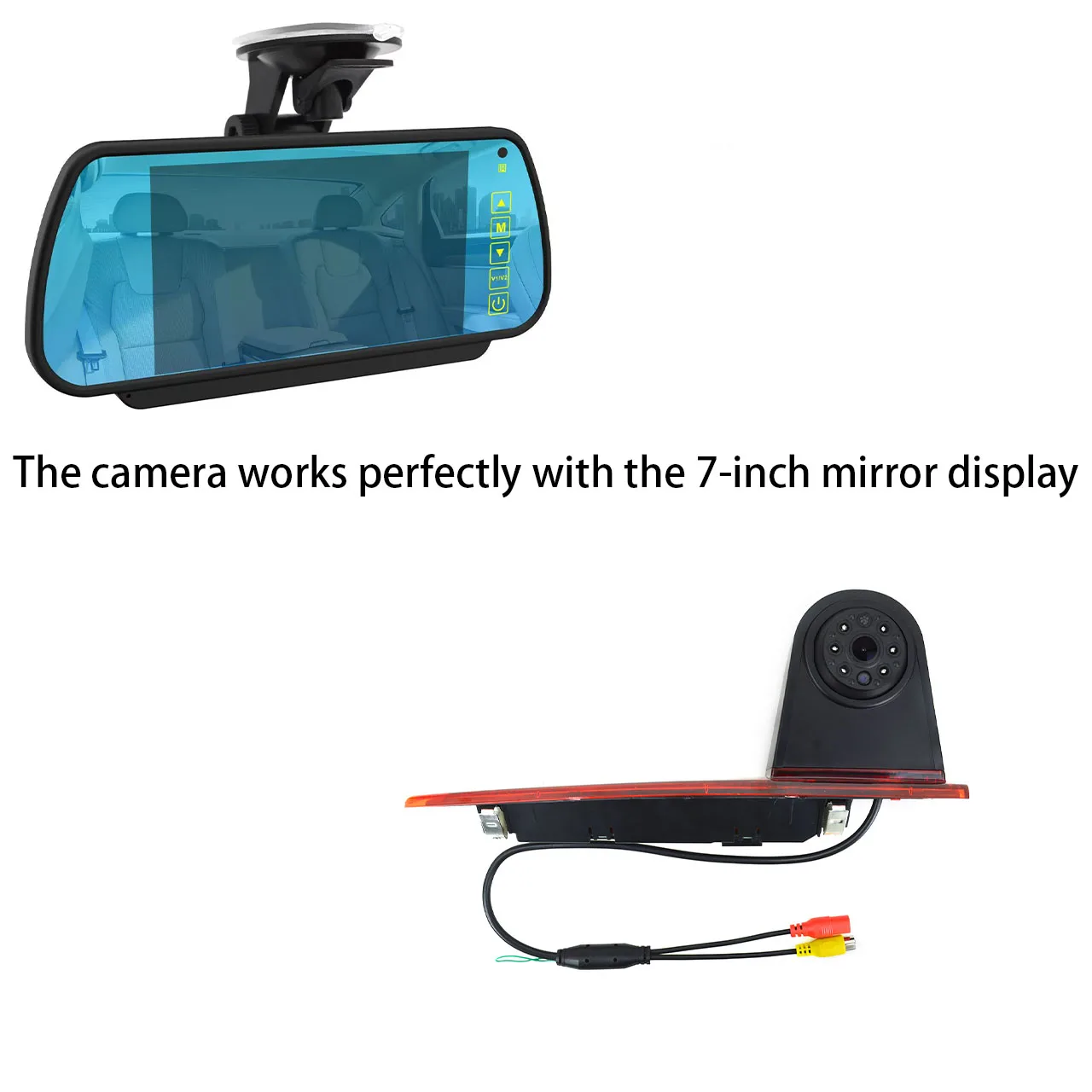 

Automotive Advanced Brake Light rear view camera kit for Ford Transit custom with LED lights (2012-2015)