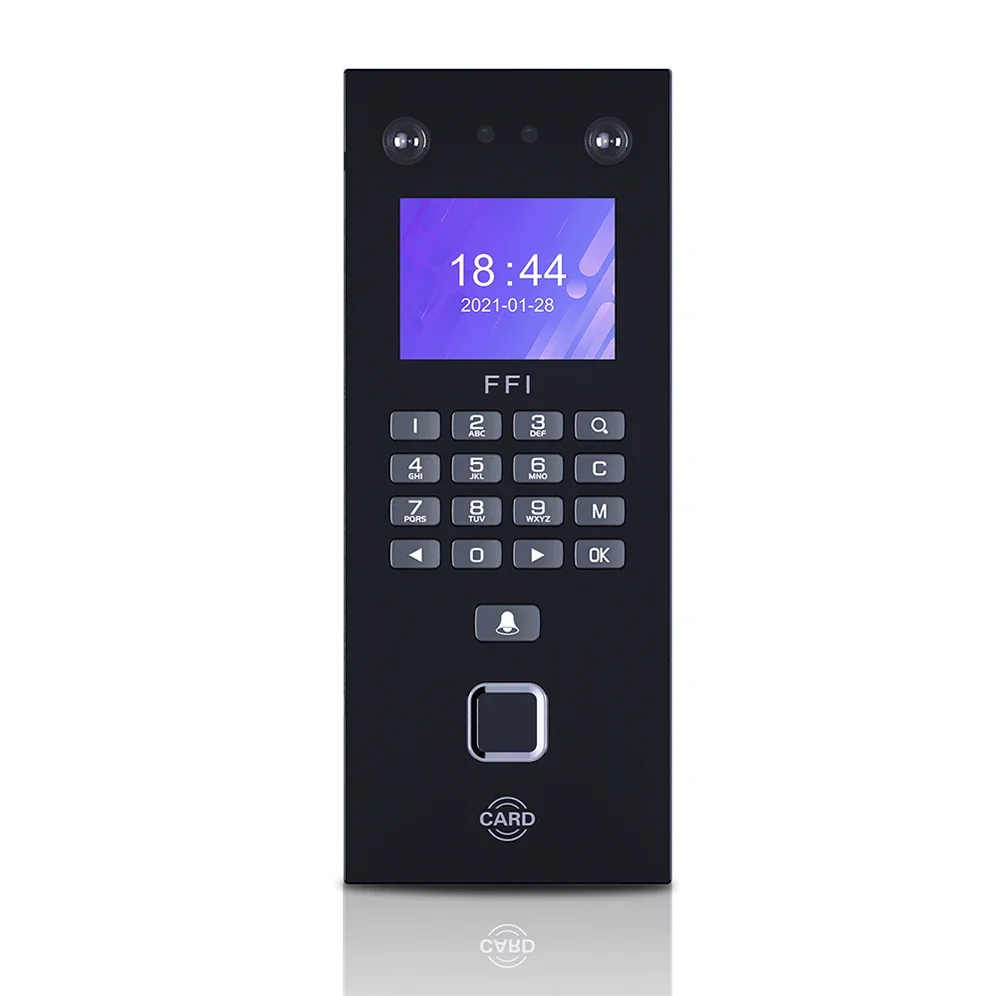 

F10-2TKW Biometric facial recognition fingerprint palm vein Time Recorder attendance TCPIP machine