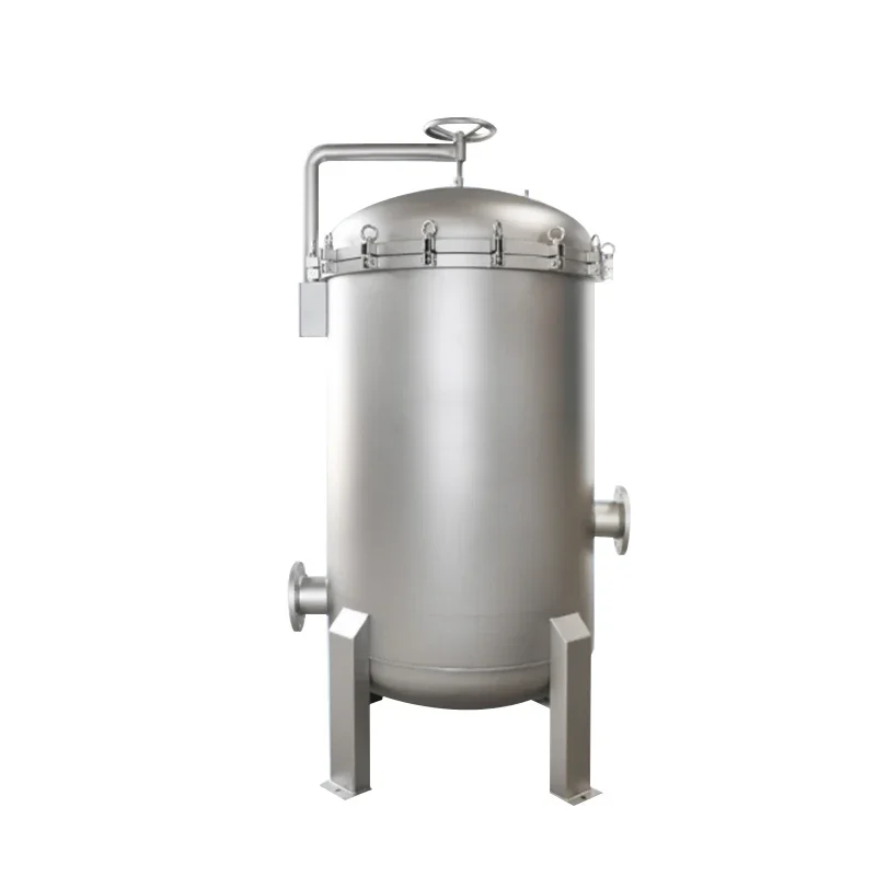 Stainless Steel 304 Cartridge Filter Housing 20 Inch Water Treatment