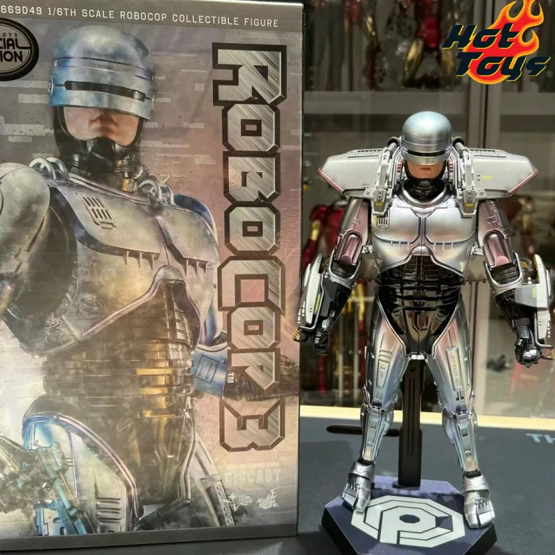 

In Stock Original Hottoys 1/6 Movie Masterpiece Mms669d49 Robocop3 Robocop Murphy Movie Character Model Art Collection Toy Gift