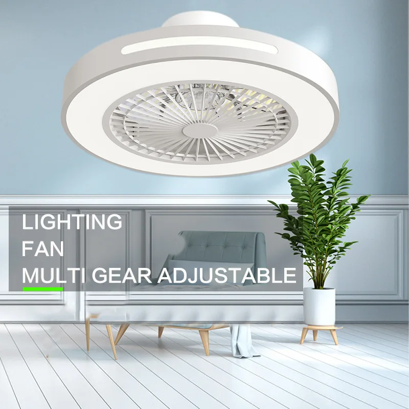 Modern Bedroom Ceiling Fan Lamp With Remote Control Dimming Led Light AC110V-220V For Home Decro Fan Ventilador De Teto