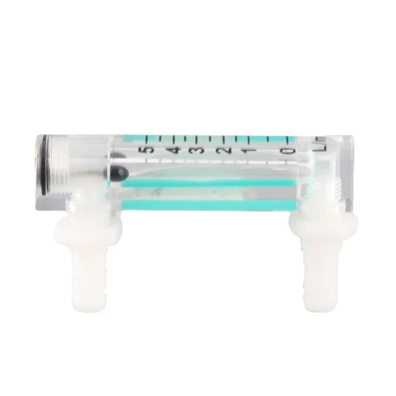 

LZQ-1 Air Flow Rate Gauge 1~5LPM Oxygen Carbon Dioxide Measuring Flowmeter Gauge