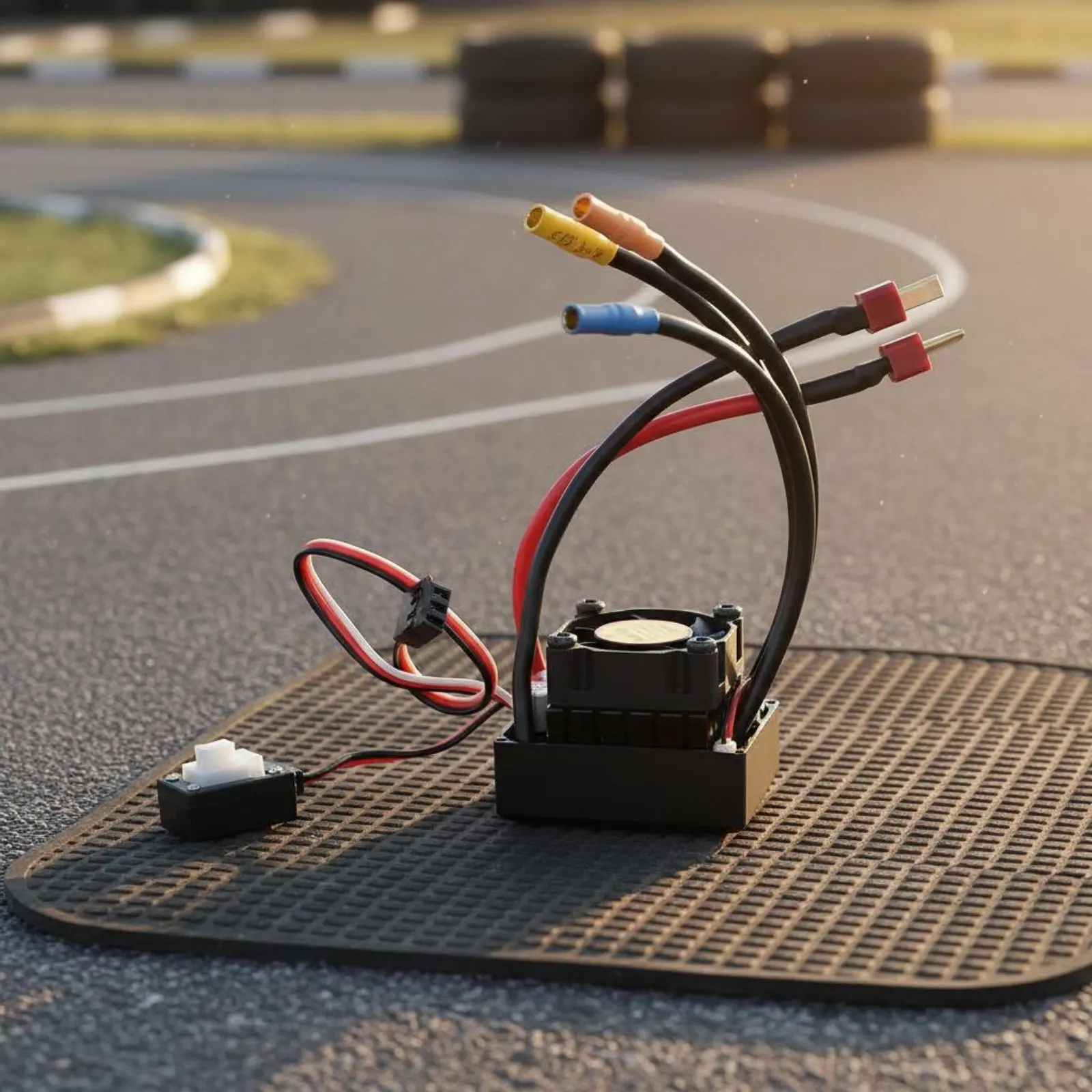 

Brushless ESC Strong Braking Brushless Electronic Speed Controller RC Car ESC Easy to Install Wireless Control Gear